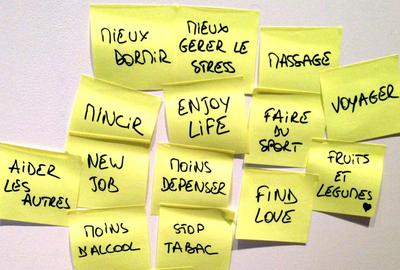 Les bonnes résolutions