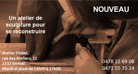 Un atelier de sculpture pour se reconstruire