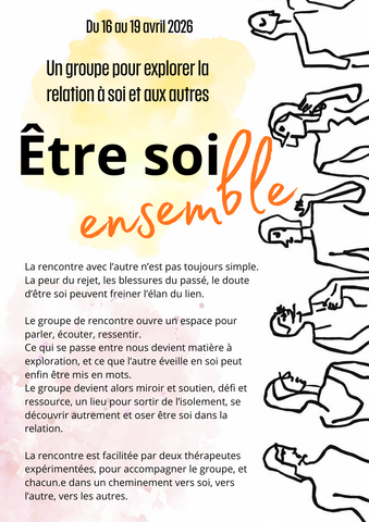 Être soi, ensemble - Groupe de rencontre résidentiel 
